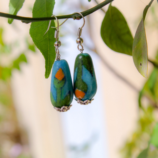 Turquoise Earrings at Rs 858/piece | Turquoise Jewelry in Jaipur | ID:  4326918891